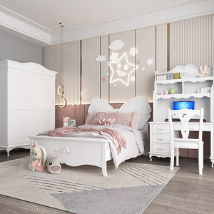 Muebles de cama de 1,2 m/1,5 m ooden, muebles de algodón ordic - Product Image 2