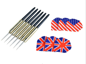 Lưỡi tam giác nhện dây sisal lông nhà máy đầu mềm bằng gỗ 18 inch phi tiêu kim đặt Quà Tặng phi tiêu Trò chơi tuyệt vời văn phòng - Product Image 6