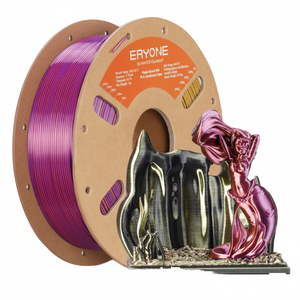 Filamento cuádruple de alta velocidad de seda PLA 1.75mm0.03mm (1kg) Materiales de impresión Premium 190-220C Boquilla 55-70C Placa de construcción - Product Image 1