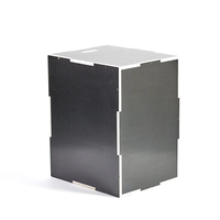 Scatola Plyo in legno antiscivolo regolabile all'ingrosso con rivestimento antiscivolo