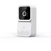 Sonnette vidéo intelligente Tuya WiFi, caméra IP, interphone vidéo bidirectionnel avec vision nocturne HD IR, sécurité domestique intelligente
