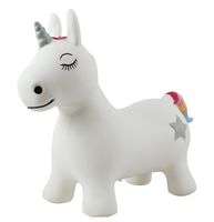 Jouet d'hiver gonflable en plastique, grande taille de cheval à saut, vente en gros