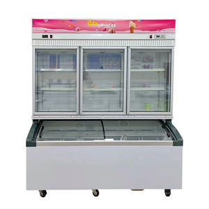 <span class=keywords><strong>Prix</strong></span> <span class=keywords><strong>d</strong></span>'usine Supermarché Congélateur Vertical Porte En Verre Affichage Congélateur Boutique Réfrigérateur pour Supermarché - Product Image 2