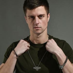 Collier en acier titane Ailes d'aigle pour homme, style Hip Hop Punk Street Hipster, vente en gros - Product Image 3