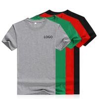 Fabrieksdirecte verkoop Hoge kwaliteit effen gekleurde blanco katoenen op maat bedrukte ronde hals T-shirt Unisex T-shirt