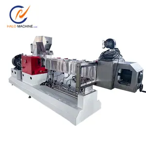 commercial Jinan Halo 75 78 extrusion machine remake Artificial Nutrition fortified rice kernels production machinery equipment