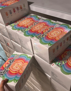 Wholesale <strong>labubu</strong> Popmart Original Big Into Energy Mystery Box <strong>labubu</strong> V3 Dolls Blind Box Collectible Figures Plush Toys - Product Image 1