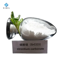 El mejor precio 99.9% polvo de carbonato de estroncio de grado industrial CAS 1633-05-2 carbonato de Estroncio a granel para fundición de metales