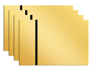 מוברש-כסף-מוברש-A2 לייזר גיליון פלסטיק דו שכבתי עבור לייזר פרסום - Product Image 2