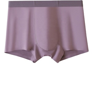 Calzoncillos Boxer de Cintura Media Modales, Cómodos, Transpirables, de Tejido de Punto, Modernos, Sin Costuras, para el Hogar y Negocios, Venta al por Mayor de Fábrica Personalizada - Product Image 3