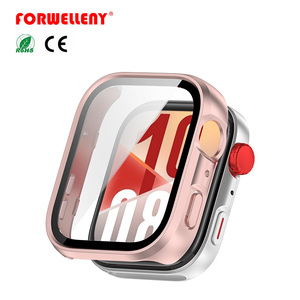 Forwelleny-Protector de pantalla de cubierta completa para reloj inteligente, Funda de cristal templado para <span class=keywords><strong>Huawei</strong></span> <span class=keywords><strong>Watch</strong></span> <span class=keywords><strong>Fit</strong></span> 4/4 - Product Image 1