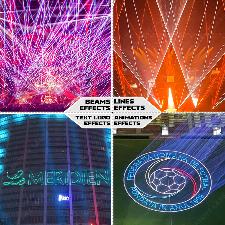 Outdoor Waterproof Concert Stage Animation - RGB Laser