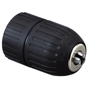 Mandrin de perceuse Fervi Mt2 à 3 mors en acier auto-serrant avec écrou de blocage, diamètre extérieur 53 mm - Product Image 1