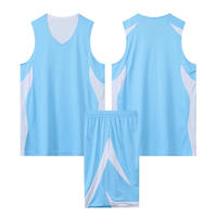 Conjunto de Uniforme de Baloncesto de Doble Cara, Impresión por Sublimación Personalizada, Poliéster Ligero que Absorbe la Humedad, Ropa Deportiva para Equipos
