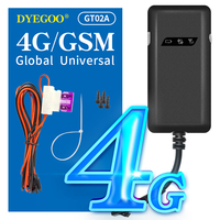 DYEGOO4G Mini Tracker GT02A Baterai Terpasang 4G GPS AGPS/LBS Perangkat GPS Mobil Motor Kendaraan Perangkat Lunak Pelacakan Online untuk