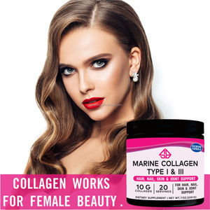 Colágeno Marino OEM en Polvo, Suplemento Herbal de Origen Animal (Alimentado con Pasto), Apto para Cetonas, para la Salud del Cabello, Piel, Uñas y Articulaciones en Adultos, 200g - Product Image 3