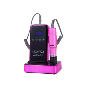 Machine à ongles électrique professionnelle portable sans fil 45000 tr/min avec moteur sans balais et brosse intégrée pour acrylique - Product Image 4