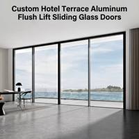Fenêtre à battant en aluminium certifiée NFRC |   Fenêtre à rupture de pont thermique insonorisée et ignifuge AS2047 pour hôtel