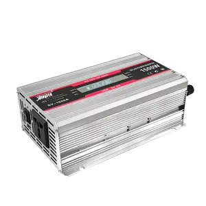 Inversor de potencia Real de 24v, 1500W, YongFa, SY-1500B, pantalla LCD