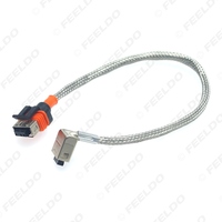 CarHID Xenon Light D1S D1C D1R Câble de faisceau de câbles haute tension et blindé pour adaptateur de prise d'ampoule de ballast D1
