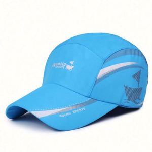 Factory OEM Quick Dry Breathable Summer Sports Baseball Golf Cap Running <b>Hats</b> - Product Image 2