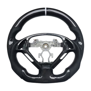 Volante Deportivo de Fibra de Carbono Perforada de Alta Calidad para Infiniti G27 G37 - Product Image 1