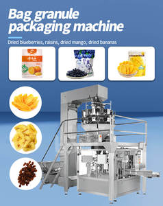 Machine d'emballage automatique pour le remplissage et l'emballage de sacs préformés, machine d'emballage pour sacs à fermeture éclair - Product Image 1