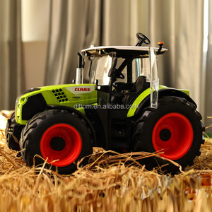 Modèle de tracteur agricole Claas sous licence Double E E271-003, échelle 1/24, <span class=keywords><strong>jouet</strong></span> de construction agricole, voiture avec <span class=keywords><strong>remorque</strong></span> - Product Image 2