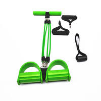 Fitness Elástico Pedal de pie Bandas de resistencia Pedal de abdominales Cuerda de tracción Pedal de pie