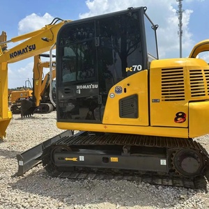รถขุดมือสองขายดี รถขุดโคมัตสึ PC70 แท้ 7 ตัน รถขุดมือสองผลิตในญี่ปุ่น โคมัตสึ PC70-8 สภาพดีใช้งานได้ - Product Image 1