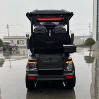 Voiturette électrique de luxe 4 places à faible vitesse (LSV) avec couleurs personnalisées et sièges haut de gamme pour villas, complexes hôteliers, visites touristiques et golf