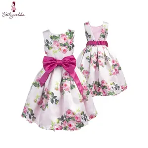 Stilnyashka 220402-1 новая модель детские платья Модная одежда летняя принцесса праздничные Детские платья для девочек