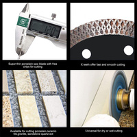 Deyi disco de serra, alta qualidade disco de diamante de alta qualidade 115/125/180/230mm de malha fina turbo lâmina de serra para disco de corte de azulejos de porcelana