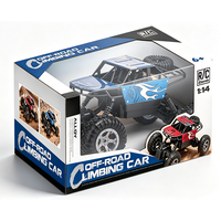 Voiture télécommandée RC tout-terrain 1/14 en alliage, 4 canaux, 27 MHz, haute vitesse, pour enfants et adultes, cadeau idéal