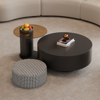 Ensemble canapé et table basse pour hall d'hôtel, design moderne minimaliste incurvé en velours, multifonctionnel avec structure en bois, pour bureaux de vente et salons de beauté