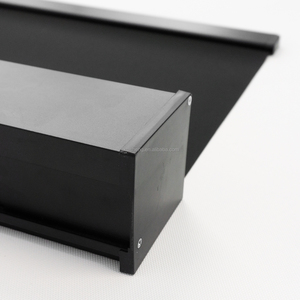 Rideau de stores romains de luxe en bambou sans fil enroulé pour la modernisation du matériel personnalisé de bureau - Product Image 2