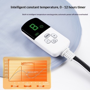 Manta Eléctrica para Mascotas, Moderna, de Terciopelo, con Temperatura Constante, Impermeable, Almohadilla Térmica para Gatos, Ahorro de Energía Inteligente, Resistente a Mordeduras - Product Image 2