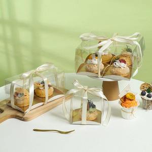 Boîtes cadeaux transparentes pour bonbons, pommes, petits gâteaux, 3 pouces, boîte d'emballage alimentaire transparente pour animaux de compagnie - Product Image 3