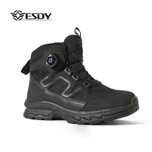 DFE06 ESDY Chaussures de randonnée imperméables et respirantes pour hommes, grande taille, mi-mollet, vente en gros personnalisée, bottes tactiques légères pour hommes - Product Image 3