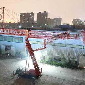 Track Mounted Hydraulic Elevated Platform 8 Ton 110HP HuaEagle Diesel for Steel Plant Roof <b>Tile</b> <b>Making</b> <b>Machine</b> - Product Image 2