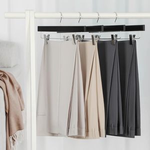 Prix d'usine Lot de 30 pantalons de manteau Cintres en bois noir pour le haut et le bas - Product Image 5