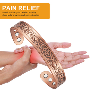 Energinox Arthritis <strong>Men</strong> Pure <strong>Copper</strong> <strong>Bangle</strong> and Bracelet for <strong>Men</strong> - Product Image 4