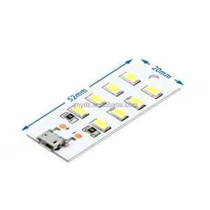 Module d'éclairage LED 8/12/16/20 avec perles LED, lumière d'urgence pour les vendeurs de rue, petite veilleuse, port USB mobile C - Product Image 2