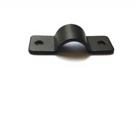 Support de fixation en acier au carbone estampé sur mesure certifié ISO 9001, pièces de quincaillerie métallique pliées et estampées, usage industriel, sac noir