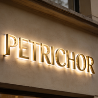 Letrero Luminoso Personalizado para Exteriores, Letrero Comercial LED con Iluminación Frontal y Trasera, Resistente al Agua IP65, Control por Aplicación, Letras Metálicas