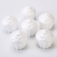 Vente directe du fabricant : Boules de mousse en polystyrène, mini gâteaux en mousse de 7,3 cm, cupcakes en fondant, gâteaux en mousse EPS, modèle 1