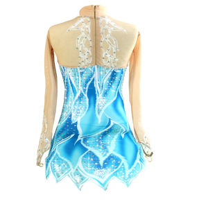 Moda Elegante skatingice pattinaggio commercio all'ingrosso del vestito di usura di prestazione vestito da <span class=keywords><strong>ballo</strong></span> per la fase - Product Image 5