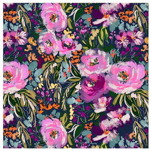 Alas Mahjong Amerika Motif Bebek Pink Unik, Cetakan Pagoda Chinoiserie, Pinggiran Bunga Vintage, Alas Felt Anti Selip - Product Image 5
