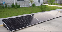 Support de sol en plastique, lest en polypropylène pour panneau solaire à montage sur toit, fixation de toit pour système d'énergie solaire
