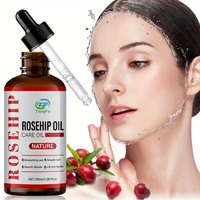 Huile Essentielle de Rose Musquée Naturelle de Haute Qualité 100% Pure Pressée à Froid pour le Soin du Visage et de la Peau COA MSDS